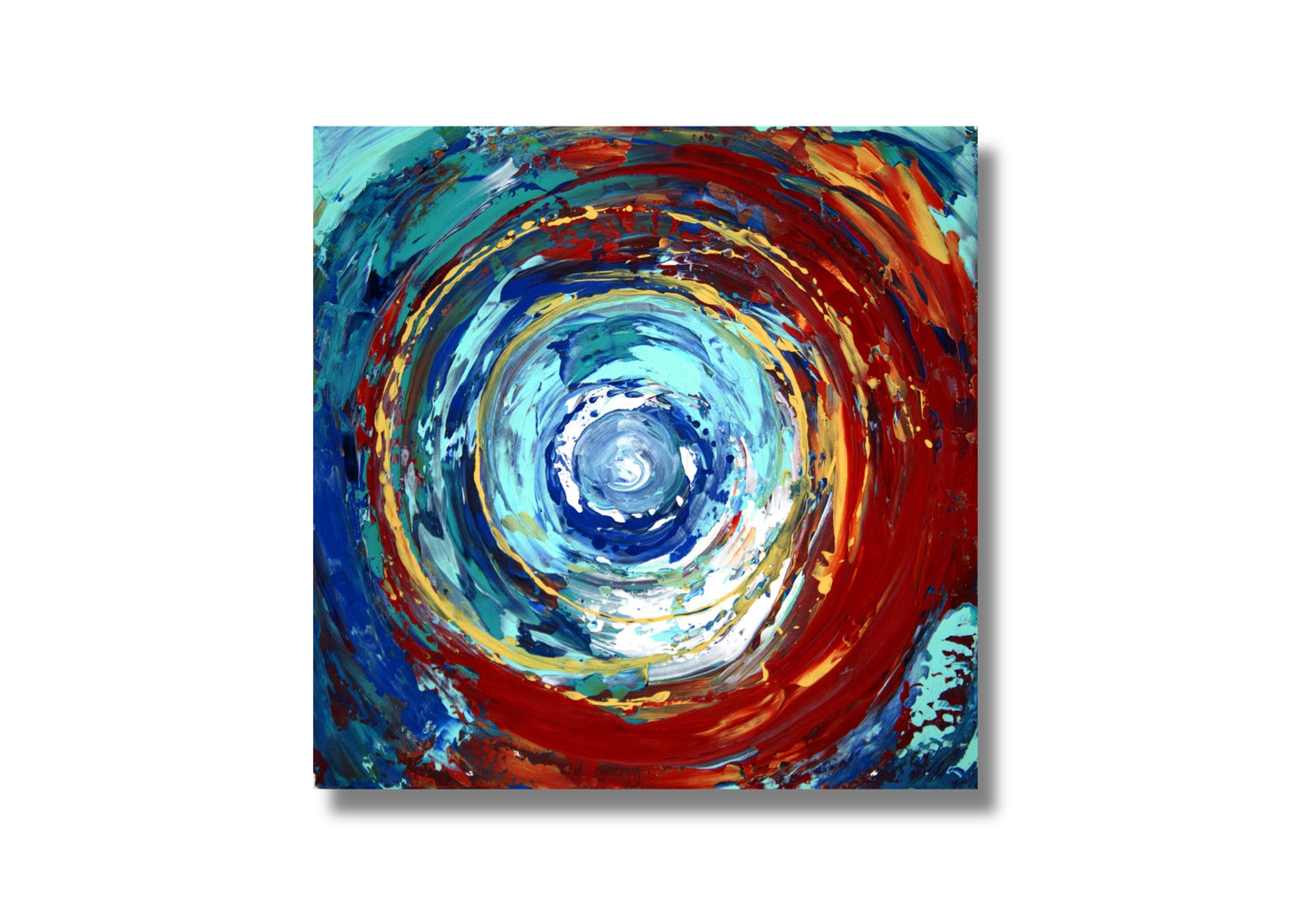 Wall picture "Abstract": Modern abstract acrylic painting - a unique piece for your home